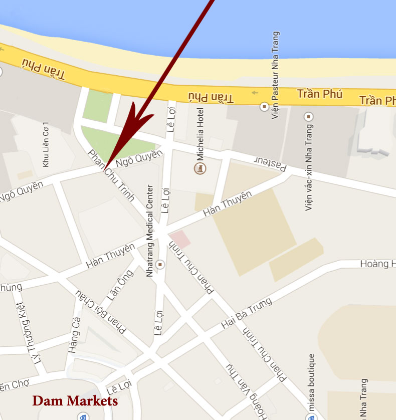 Location of Pure Vietnam Beauty & Spa